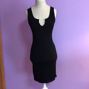 NWOT Akira split neck LBD